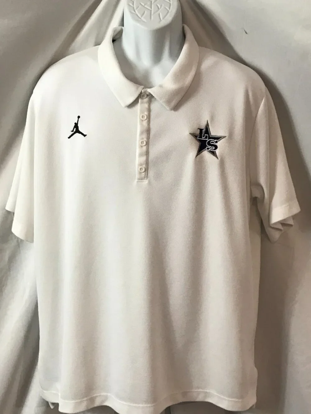 Jordan Lone Star State Activewear Athletic Sport Cut Polo Shirt